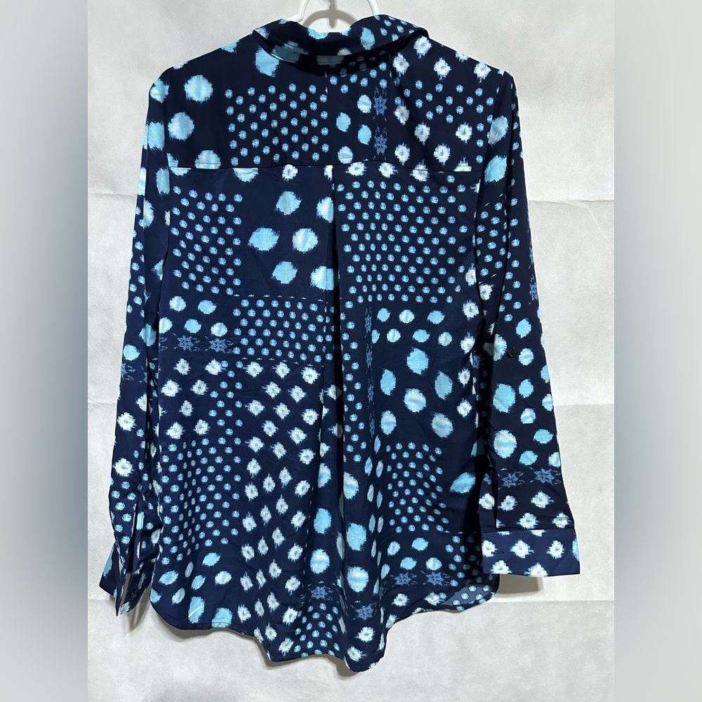 CHICO’S Women’s 1/M Patchwork Play Candy Button D… - image 2